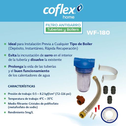 Filtro antisarro 1/2