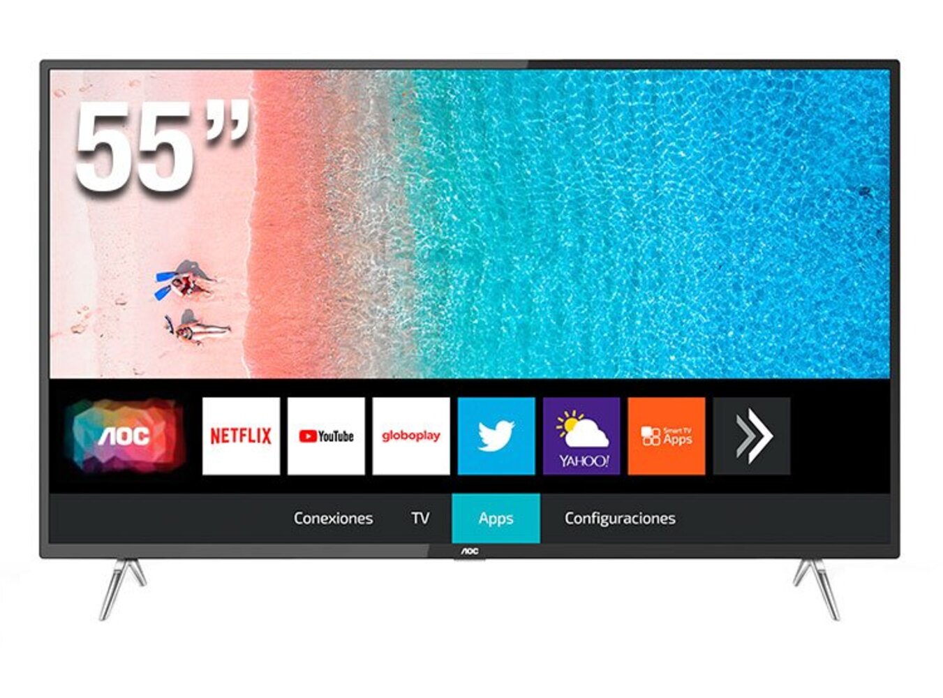 Televisor AOC 50 Pulgadas LED Uhd4K Smart TV 50U6305