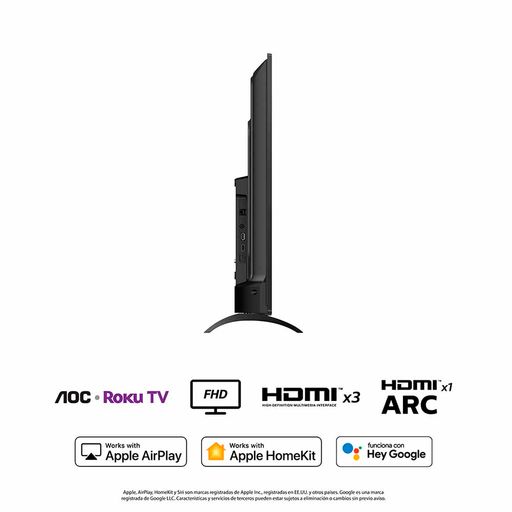 AOC Roku TV LED 43” Full HD Smart TV 43S5195