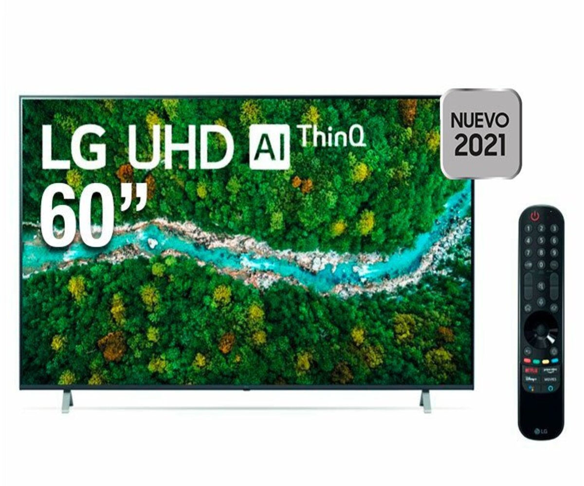 Televisor LG Led 60" UHD 4K Smart tv 60UP7750PSB