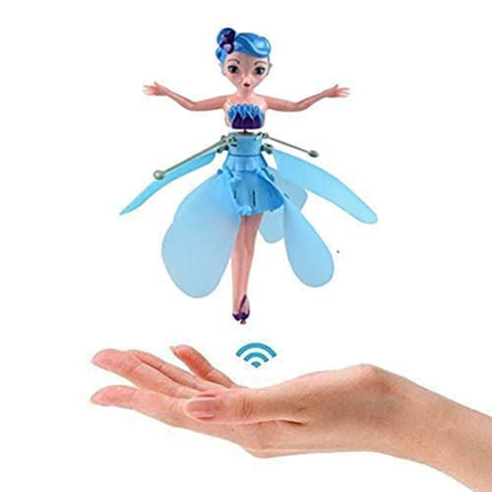 Sky Dancers - Sapphire Sparkle - Muñeca Voladora Con Lanzador, Sin Pilas, A Partir De 6 Años, Colección Mágica De Lansay