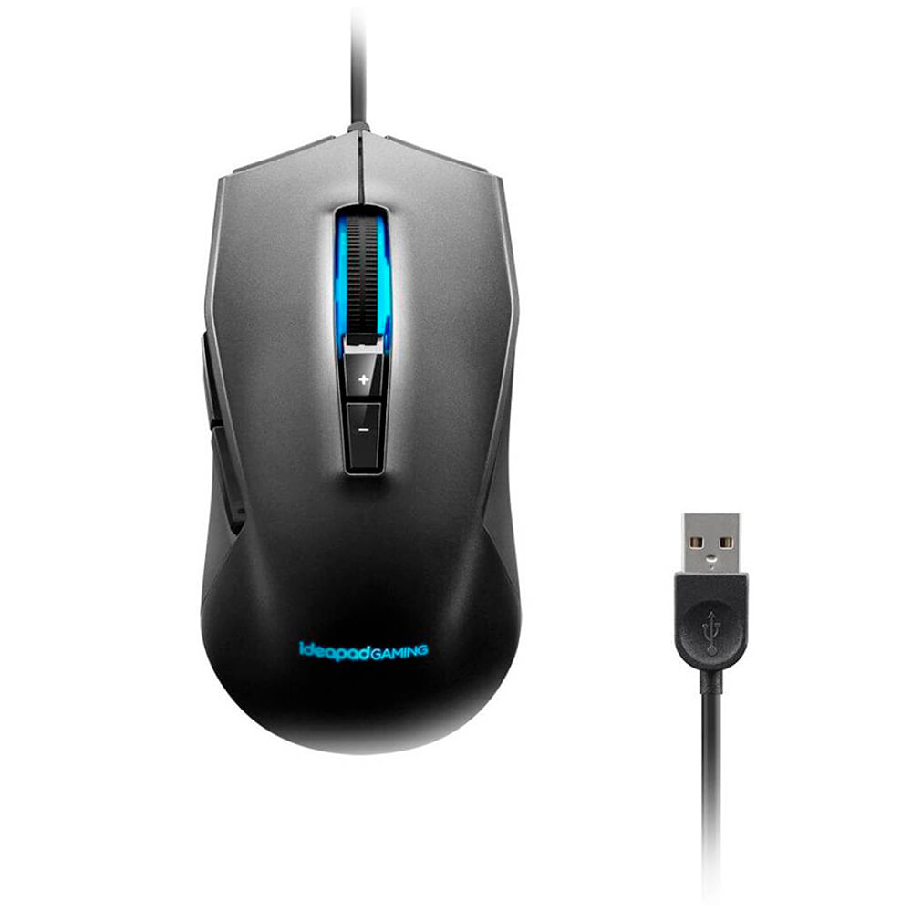 Mouse USB Lenovo IdeaPad Gaming M100 RGB Lenovo Negro