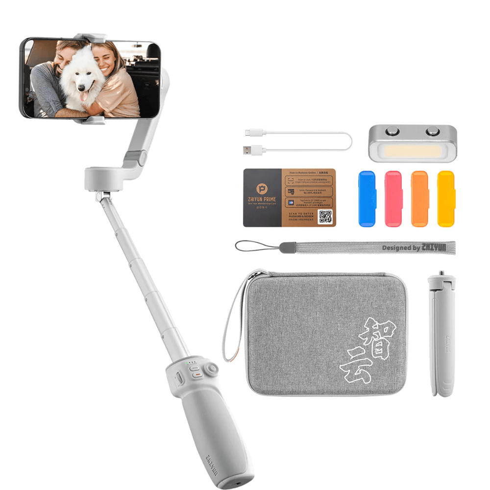 Estabilizador Profesional de Telefono Zhiyun Smooth Q4 Combo