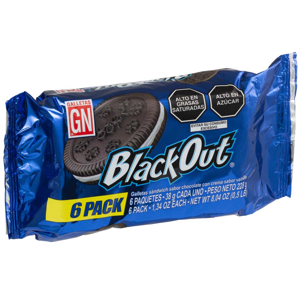 Galletas SAN JORGE Black Out Paquete 38g