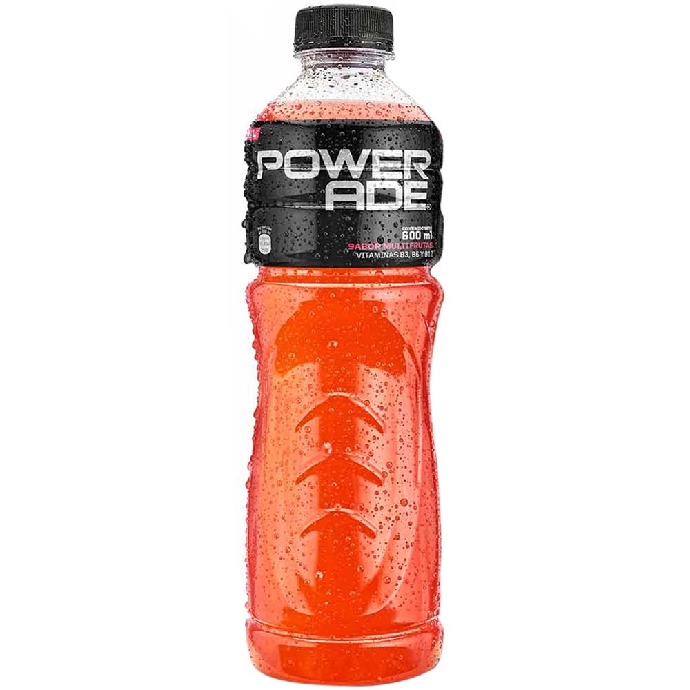 Bebida Rehidratante Powerade Frutas Botella 600ml Plazavea Supermercado