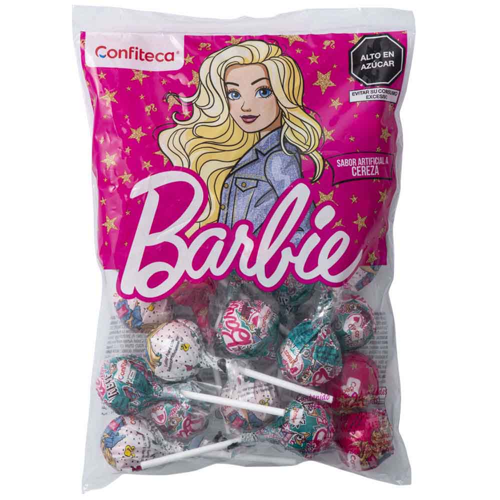 Chupetes BARBIE Bolsa 408g