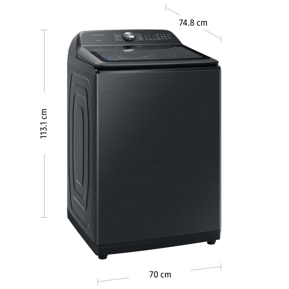 Lavadora SAMSUNG Carga Superior 22 Kg WA22A8377GV Negro | PlazaVea ...