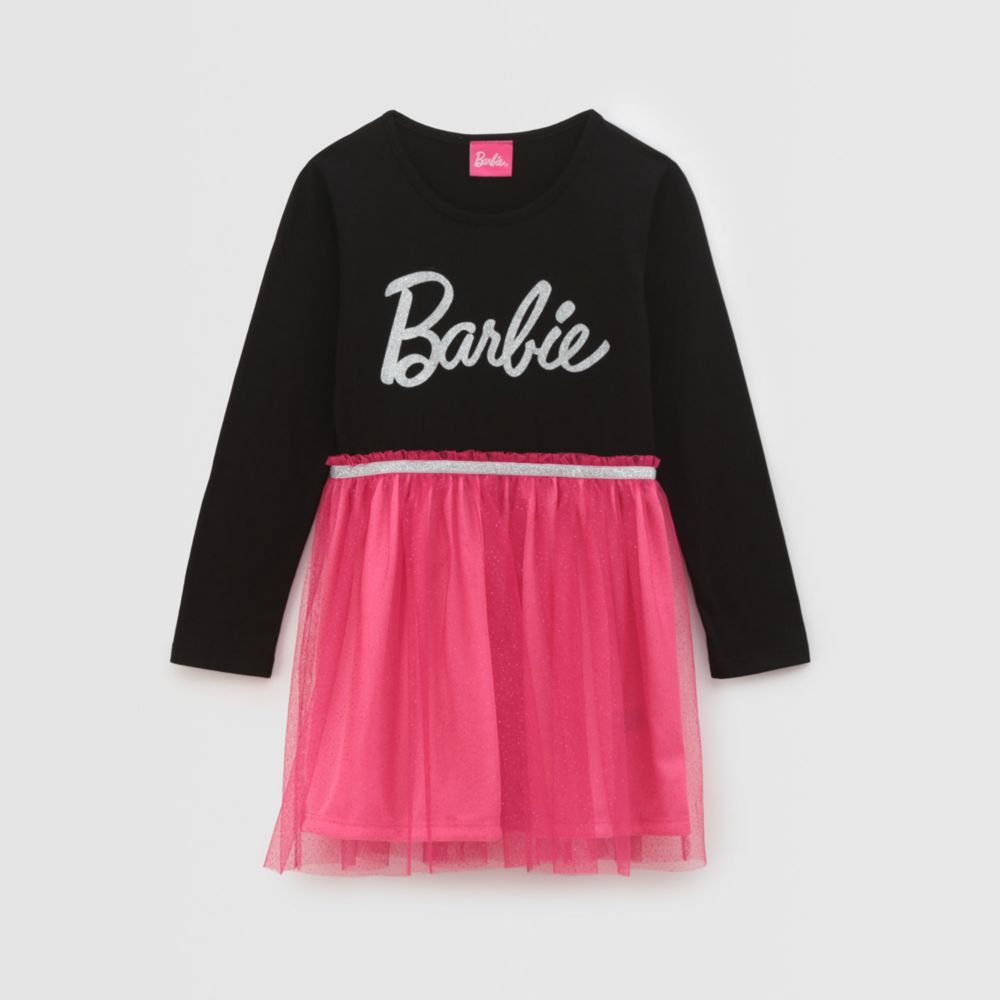Vestido Manga Larga Barbie Para Niña Ba0208Oe | plazaVea - Supermercado