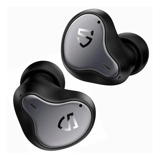 SoundPEATS Life - Auriculares Bluetooth 5.2 con sonido estéreo Negro