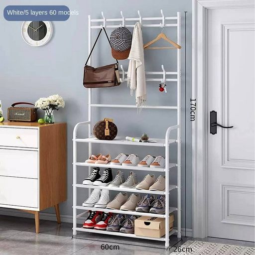 Organizador Estante Plegable de Zapatos Gris I Oechsle - Oechsle