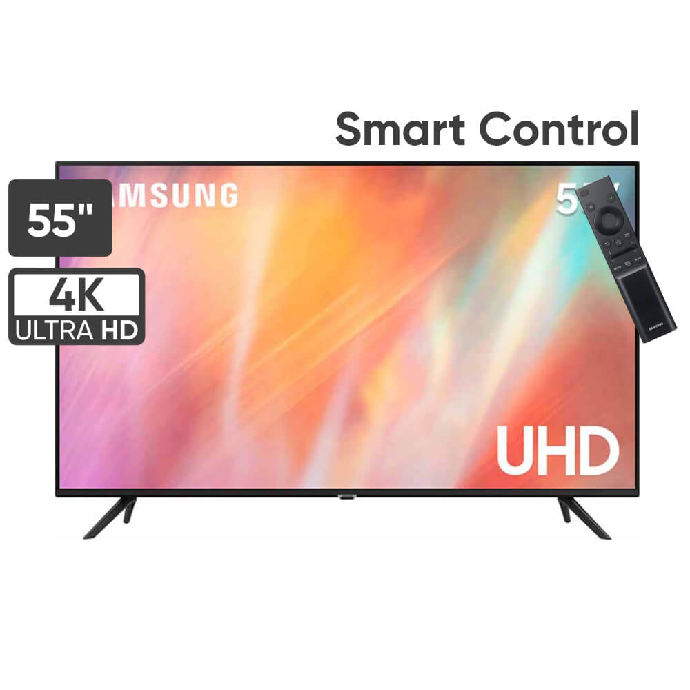 Si Leia tengo sueño Televisor SAMSUNG LED 55" UHD 4K Smart Tv UN55AU7090GXPE | plazaVea -  Supermercado