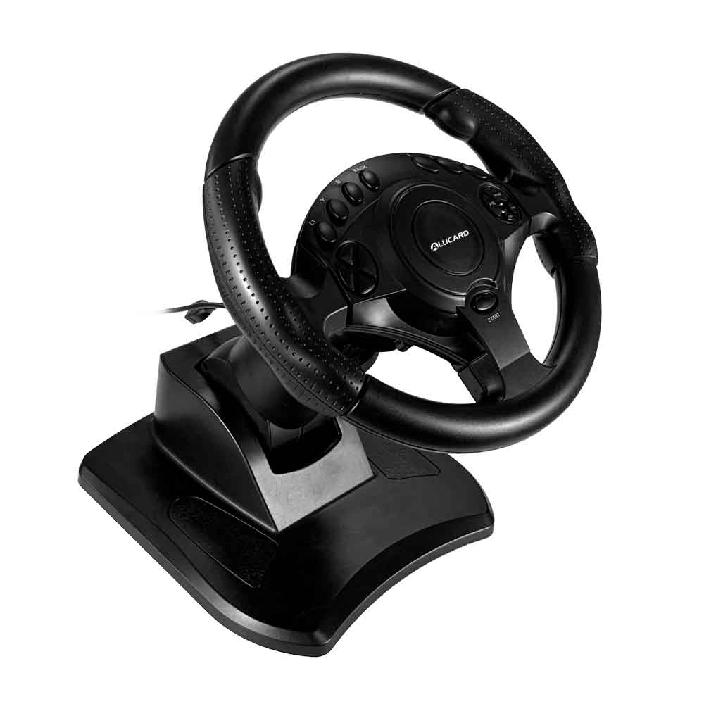 Timón con Pedales para PS4, PC, Switch, Xbox One/360 PS3 180 grados ...