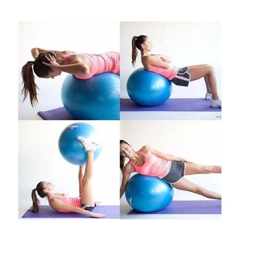 Accesorios para hacer ejercicio bola de ejercicios 65cm gym pilates, Yoga  Ball 