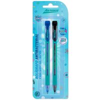 Lapiceros ARTESCO Trimax Gl-32m Antibacterial Paquete 2un