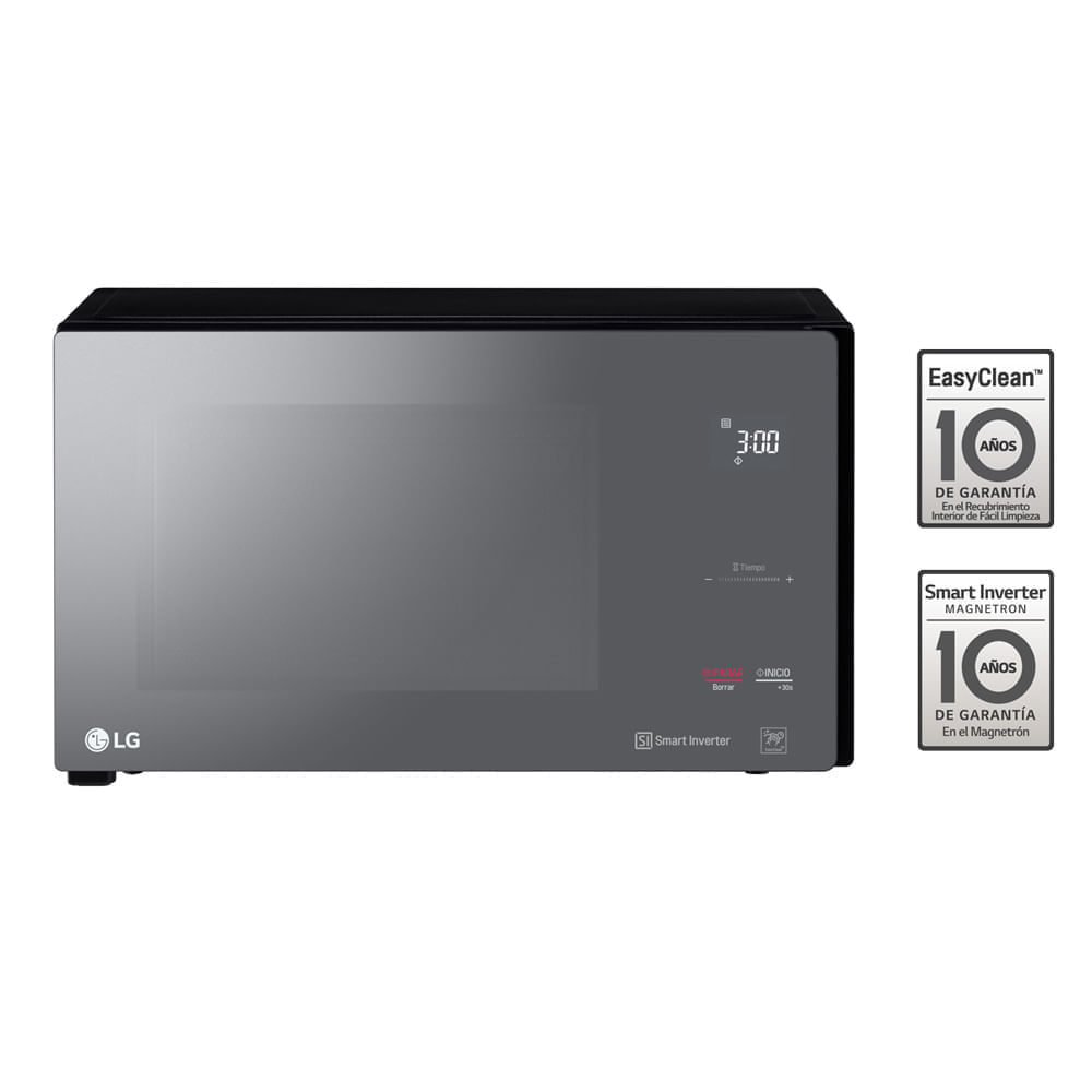 Horno Microondas LG MH8296DIR 42L EasyClean Negro