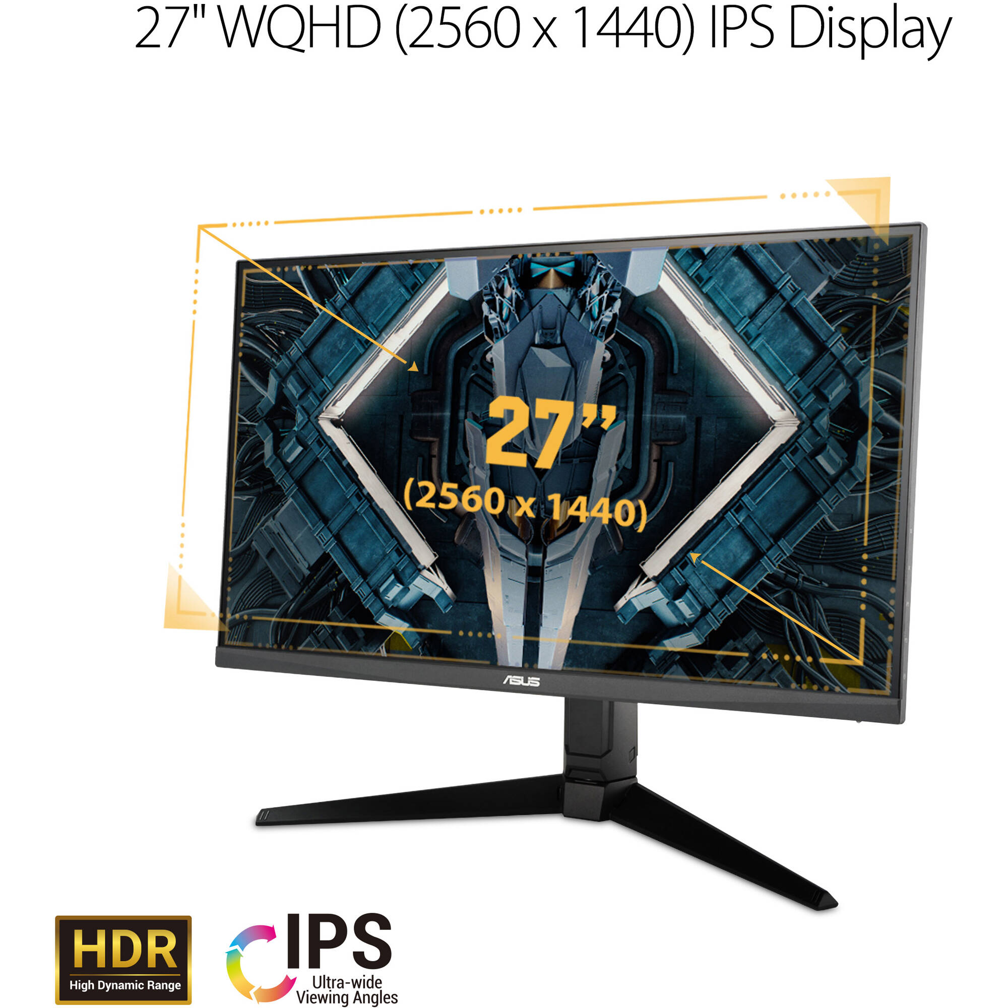 ASUS TUF GAMING VG27AQL1A 27 ""16: 9 170 Hz Sincronización adaptativa QHD IPS Gaming Monitor