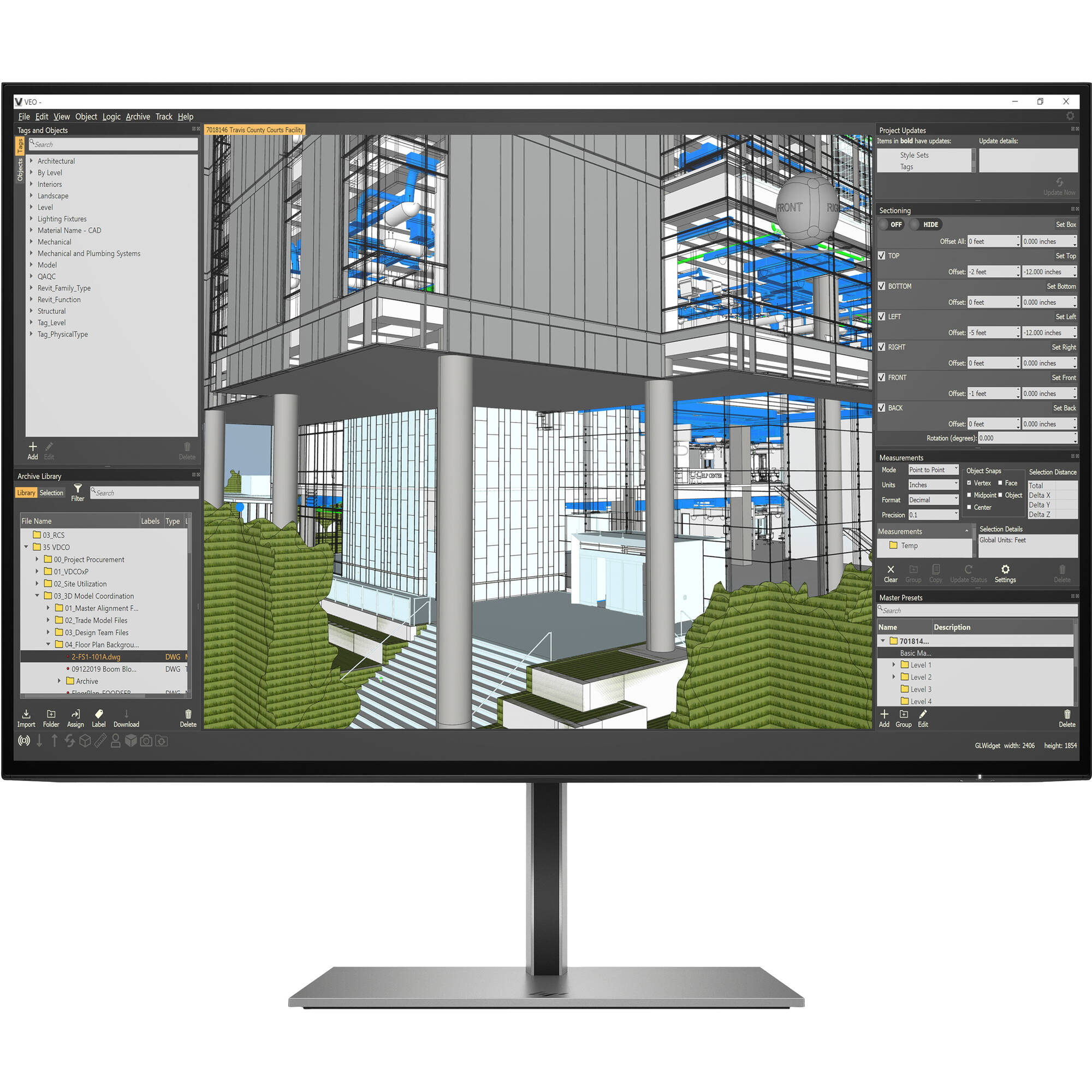 HP H24H Gz 24 "16:10 Monitor IPS