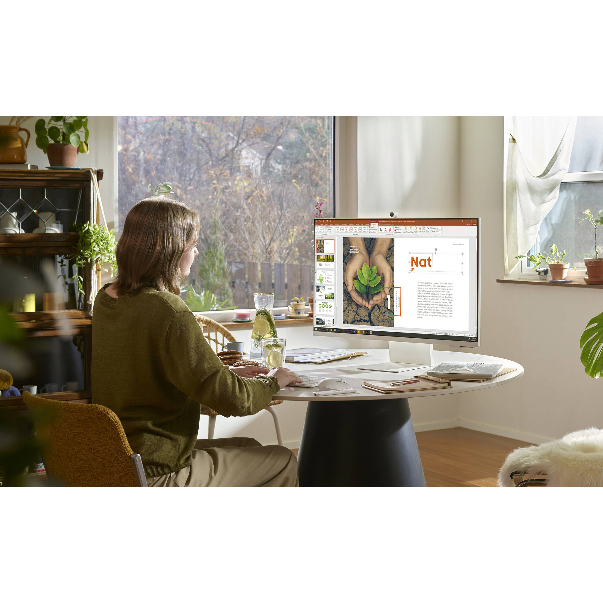 Samsung 32 ""M8 4K HDR Smart Monitor (blanco)