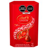 Chocolate LINDT Mini Cornet Milk Caja 75g