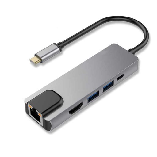 Cable Adaptador Genérico Entrada Tipo Usb-C Para Hdmi 4k/Usb Y