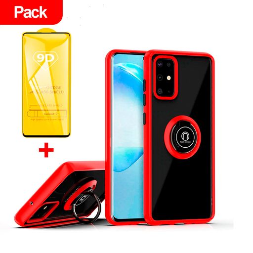 Case Funda Mate Antishock Xiaomi Redmi Note 9 - Rojo SM