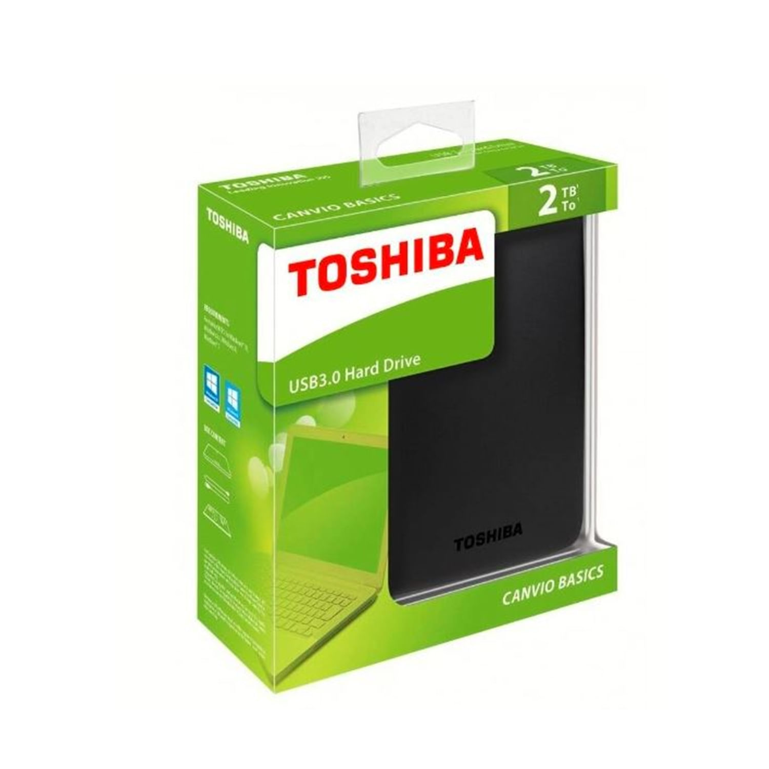Disco de Almacenamiento Externo 2TB Toshiba