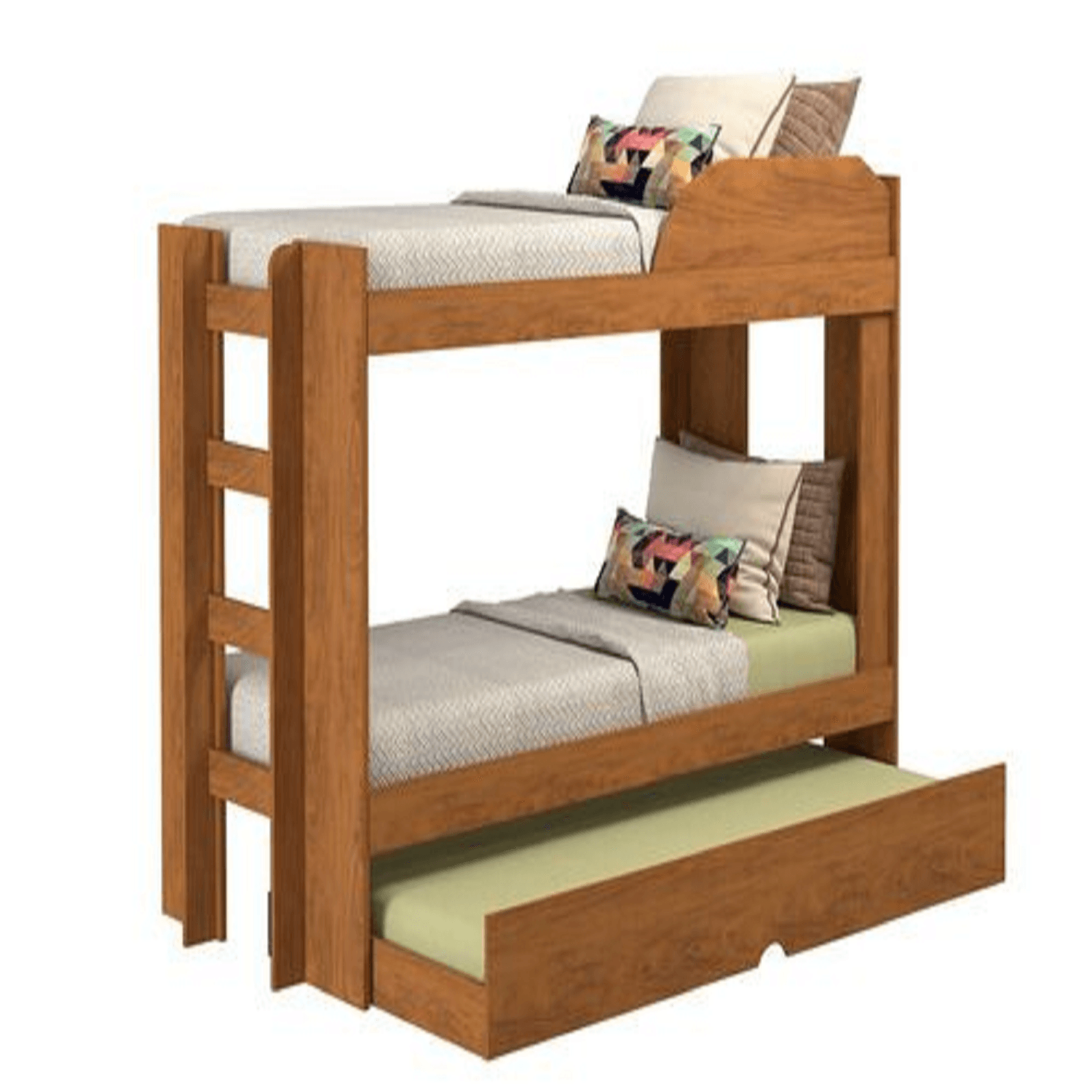 Camarote Triple 1.5 Plazas DMuebles Helsinki Nogal