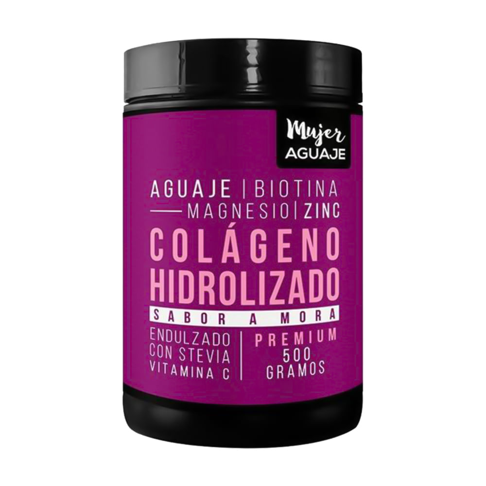 Colágeno Mujer Aguaje 500 g Sabor Mora