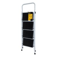 Escalera Tubular Plegable 4 Peldaños Pretul Cod. 24122