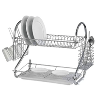 Escurridor de Platos de Cromo