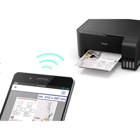 Impresora Epson EcoTank L3150 WiFi Copia Escanea | plazaVea - Supermercado