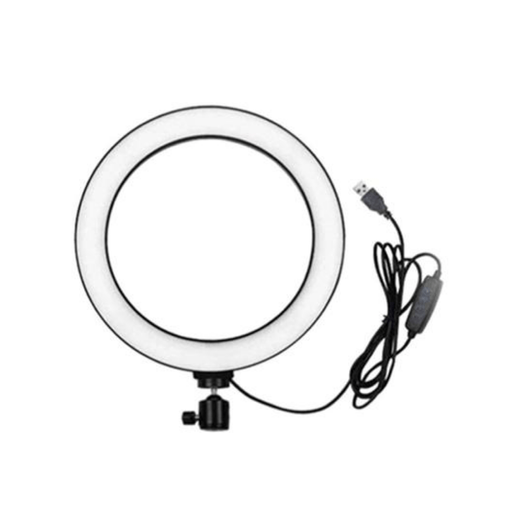 Aro Luz Led 16cm Profesional Foto Video 3 Intensidad Tripode