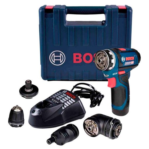 Bosch Kit Destornillador Eléctrico GSR 12V-15 Azul