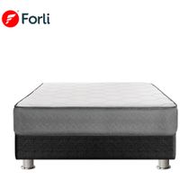Cama Box Tarima FORLI Polaris 1 Plaza + 1 almohada + Protector