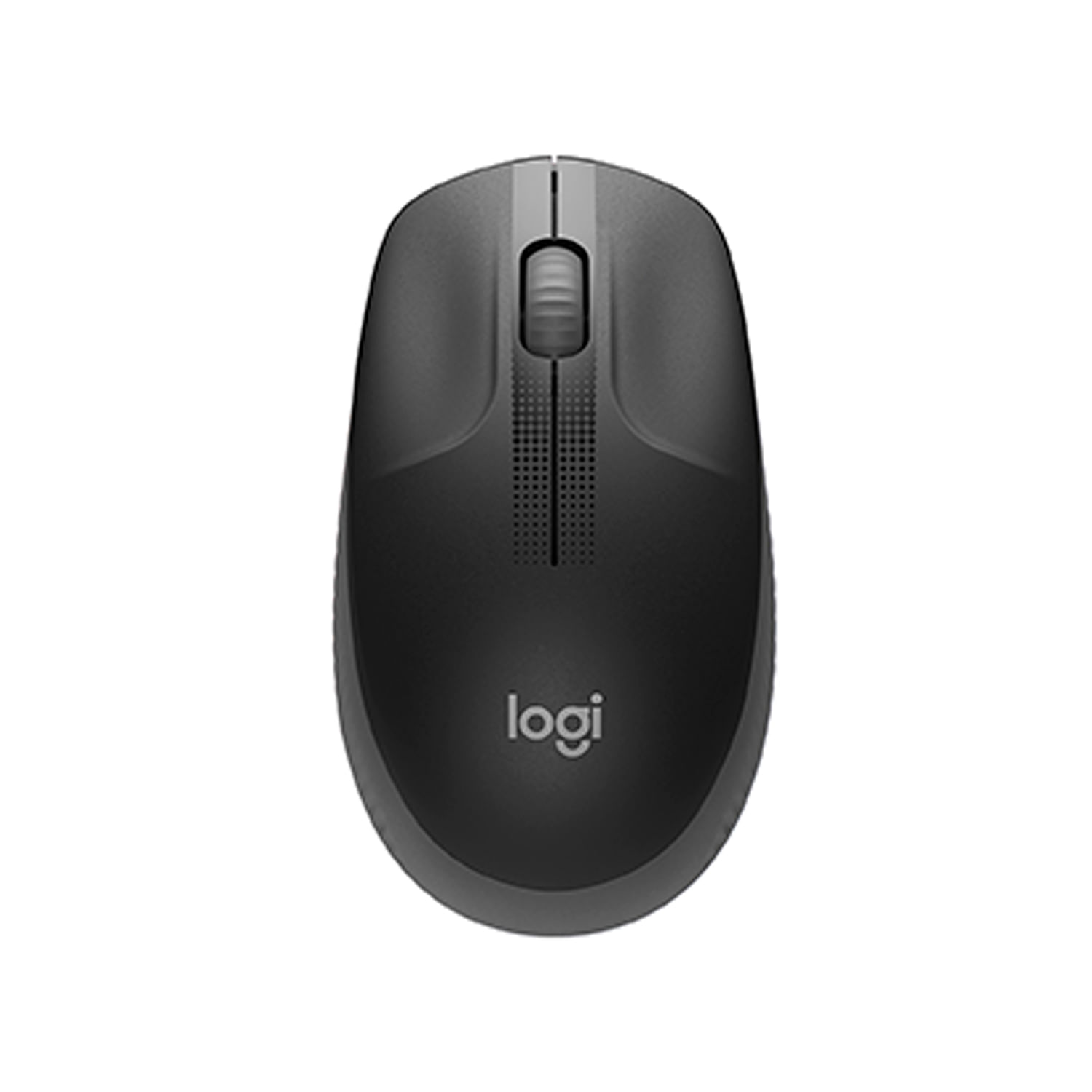 Mouse Logitech Inalámbrico M190 Negro Gris