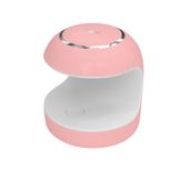 Lámpara de Luz Led Secador de Esmalte de Uñas Gel Manicure Rosado - Promart