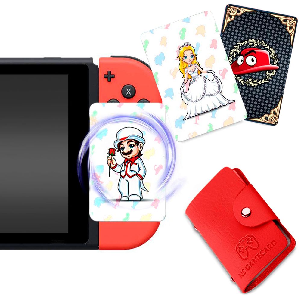 Amiibo Card Super Mario Odyssey Nintendo Switch de 10 Piezas plazaVea