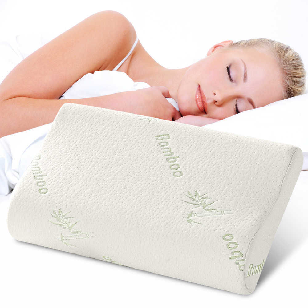 Almohada Ortopédica Cervical Viscoelástica/Gel Memory Foam plazaVea