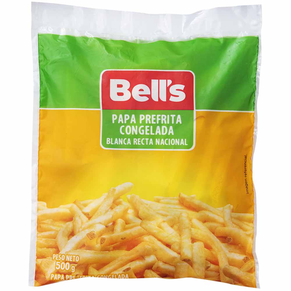 Papa Prefrita Congelada Canchan con cáscara BELL'S Bolsa 500g