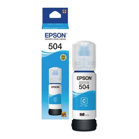 Tinta Epson T504220 Cian L4150/L4160/L6161 | plazaVea - Supermercado