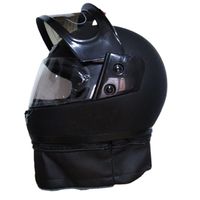 Casco de Monto Integral Plebello en Negro Talla XL
