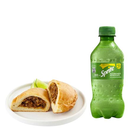 empanada-de-carne-gaseosa-sprite-botella-300ml
