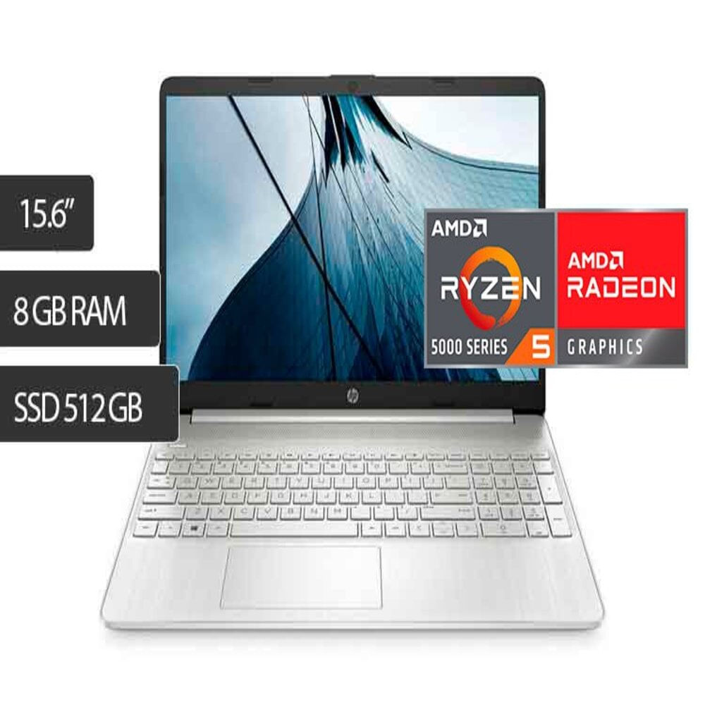 Notebook Hp 15 Ef2507la 156 Ryzen 5 5500u 8gb 512gb Sdd W11 Plazavea Supermercado 7880