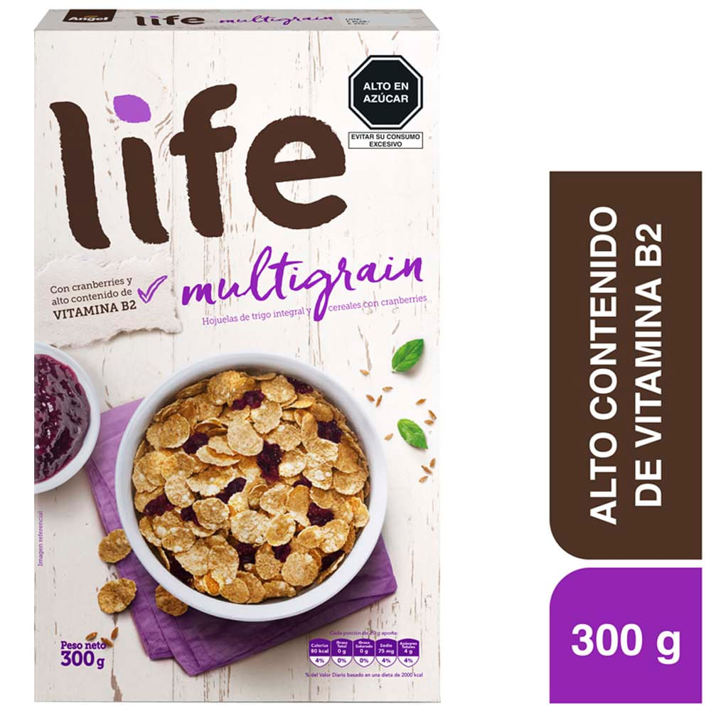Cereal ANGEL Life multigrain Caja 300Gr