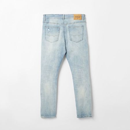 Jean Hombre Roto Celeste Talla 34 | plazaVea - Supermercado