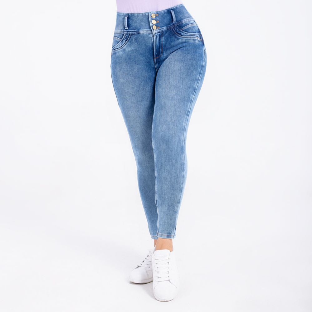 Jean Mujer Indifio Cnt/Tbl Lehila Celeste1 Talla 26 | plazaVea -  Supermercado