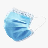 Mascarilla 3 Pliegues Color Celeste Chapomedic