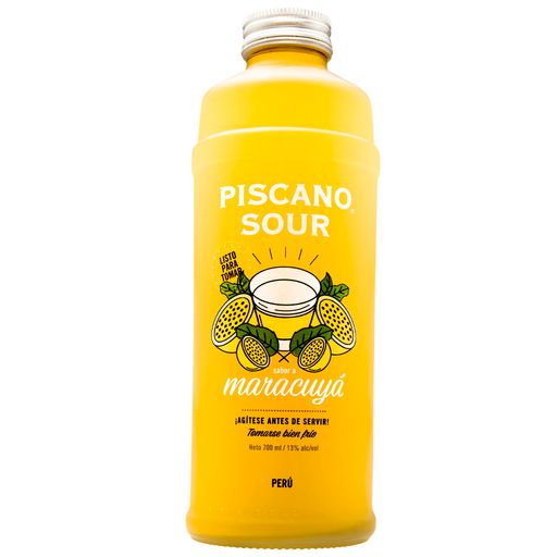 Pisco Sour PISCANO Botella 700ml | plazaVea - Supermercado
