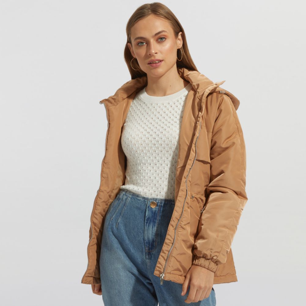 Casaca Parka Verde Talla M | plazaVea - Supermercado