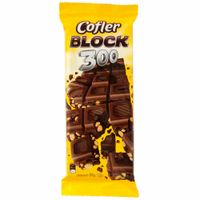 Tableta de Chocolate COFLER con Leche y Maní Bolsa 300g